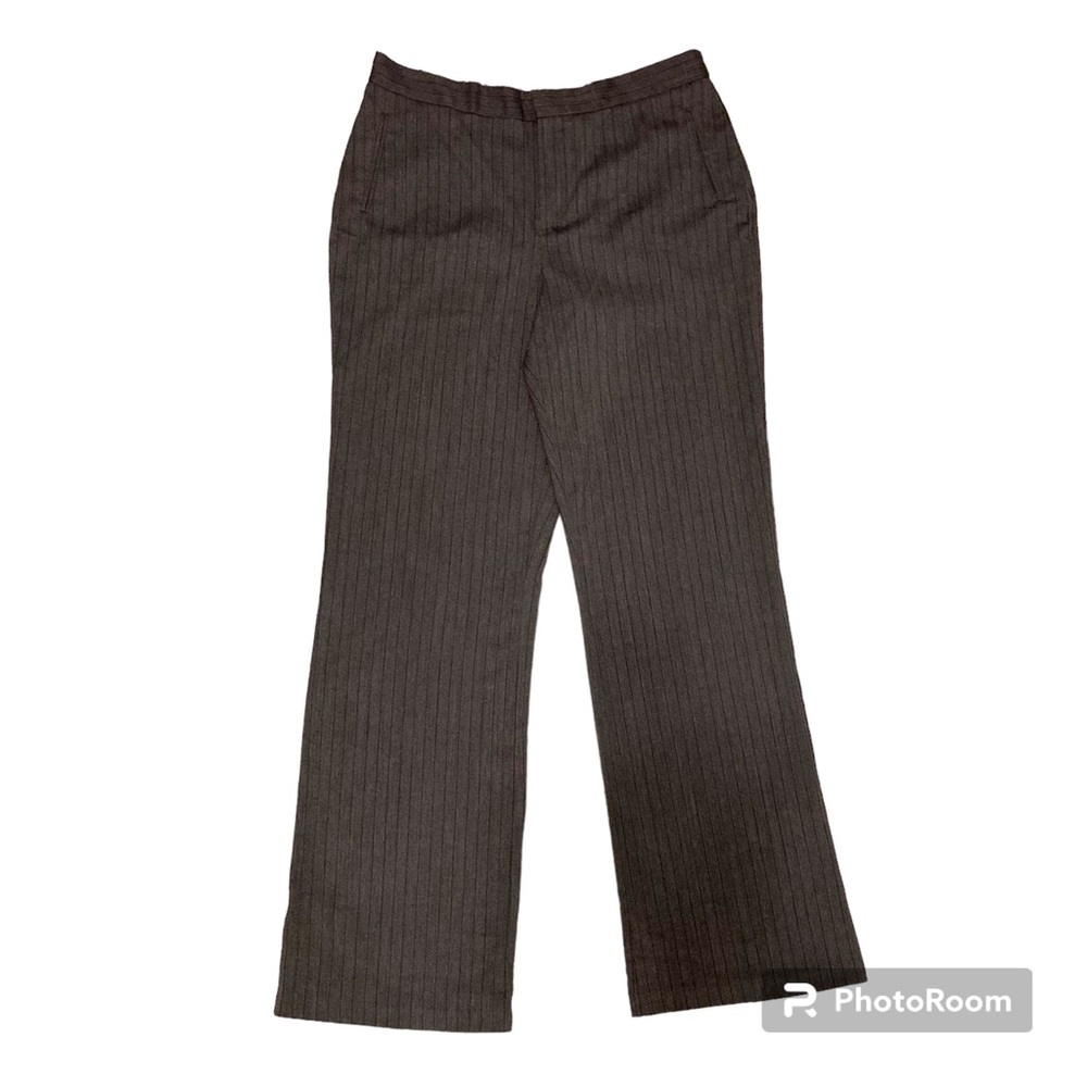 NEW Christopher & Banks Women's Gray Straight Leg Dress Pants Size 10
